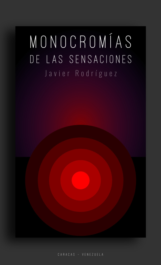 Portada libro Monocromía de la sensaciones